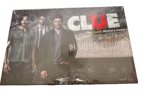 Hasbro clue supernatural board - supernatural,
